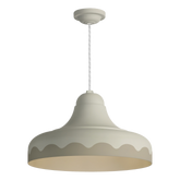 David Hunt Lighting Scallop Small  Pendant Bespoke Painted
